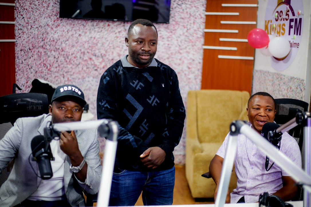 One Voice media education at a radio station